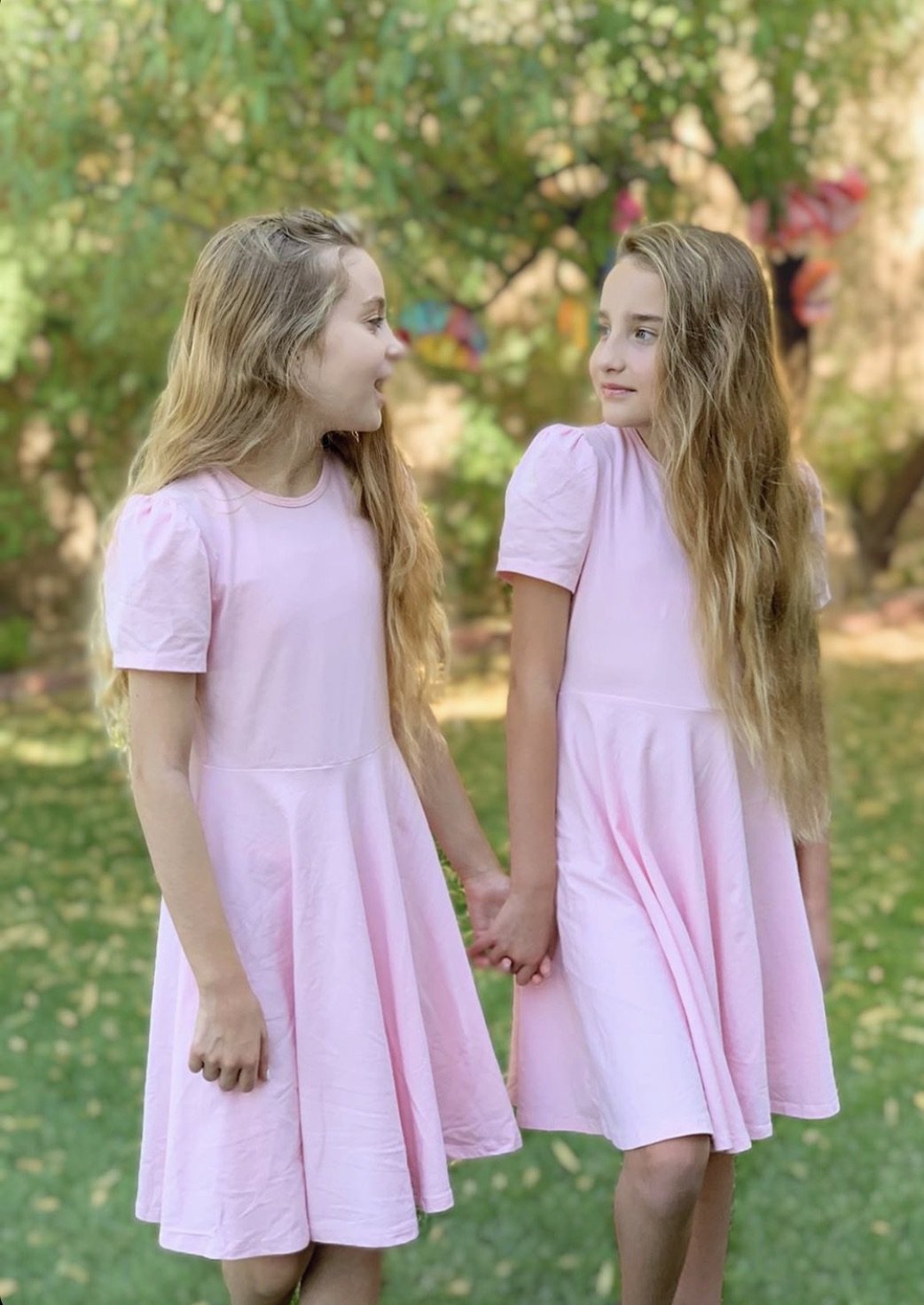 Alexis Short Sleeve T-Shirt Dress in Pink