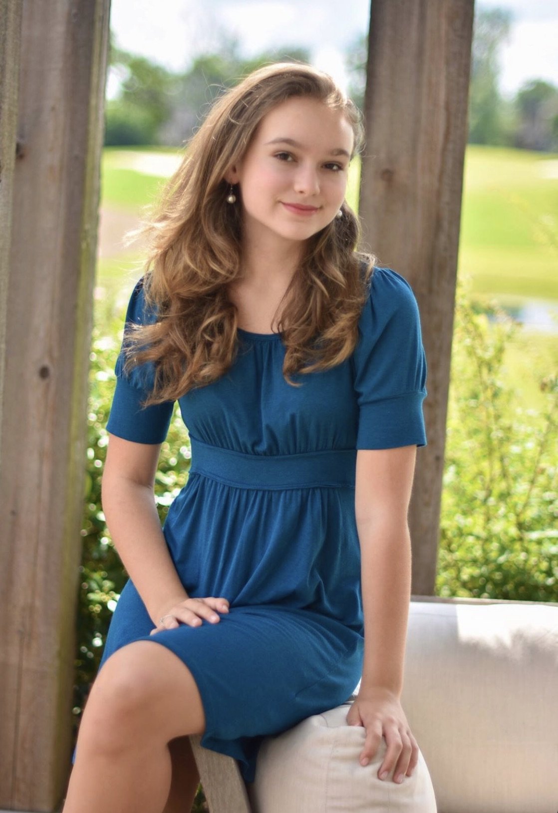Gigi Midi Dress in Teal