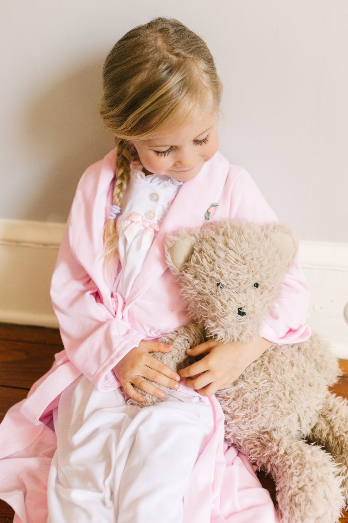 Girl's Robe in Pink