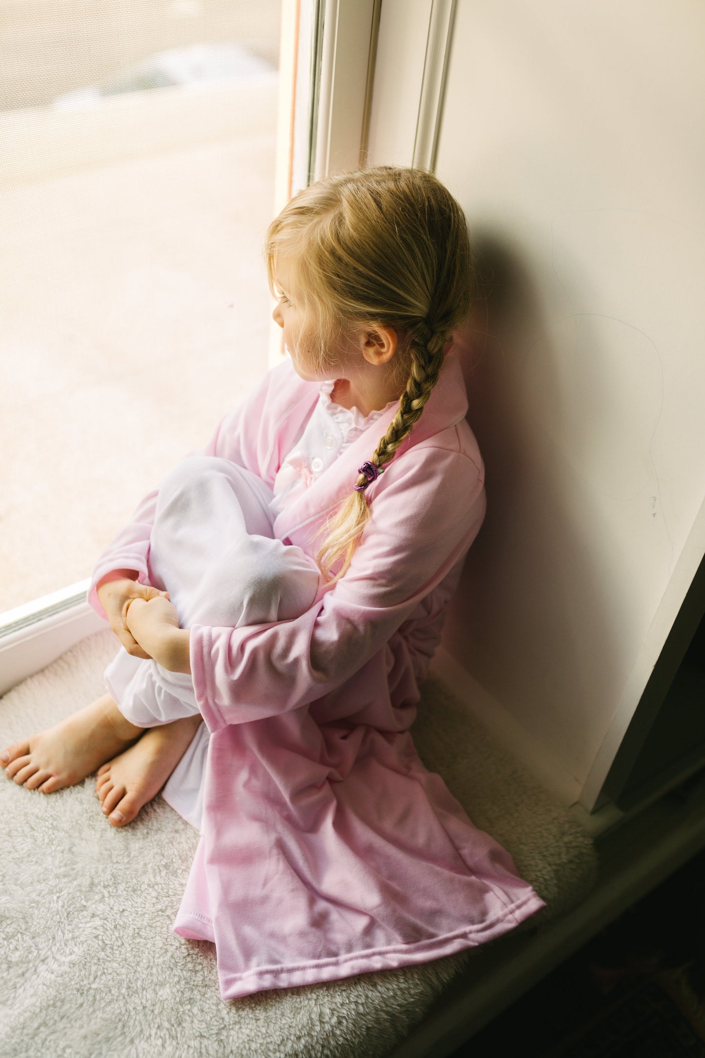 Girl's Robe in Pink