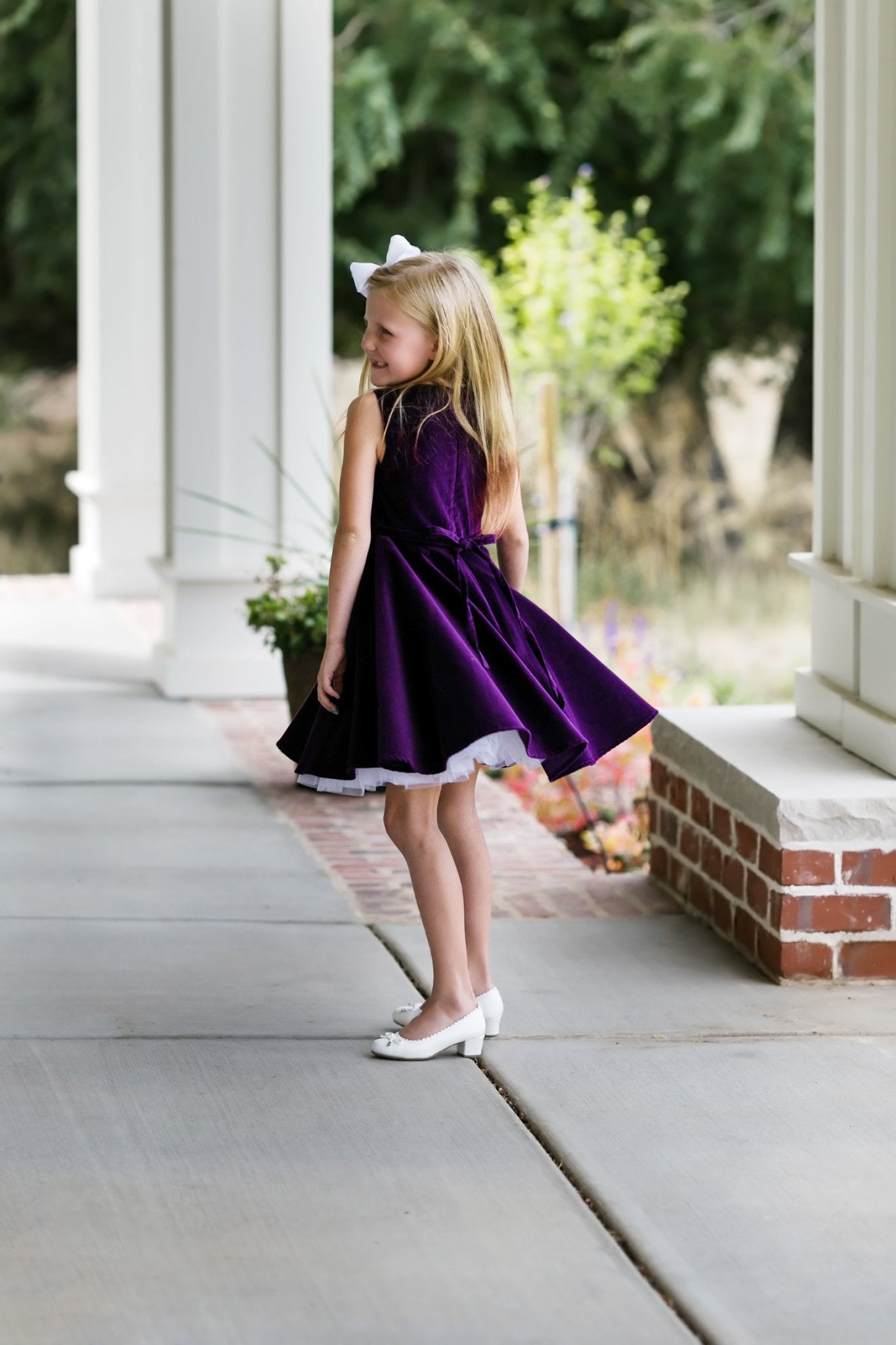 Special Occasion Velvet Dress in Black