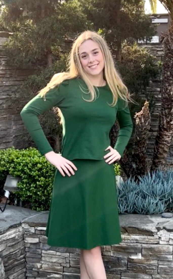 Charlotte Women's Skirt in Green