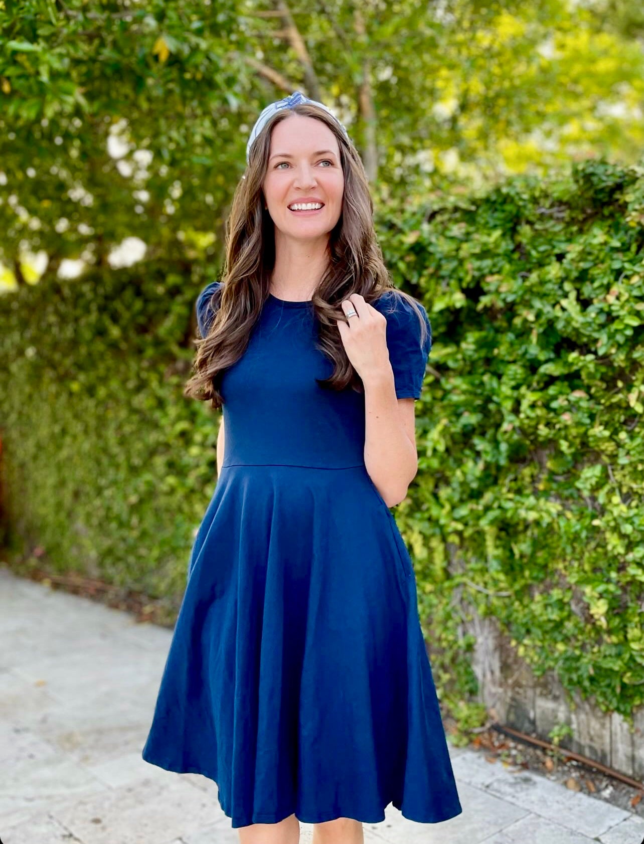 Audrey Women's Dress in Blue