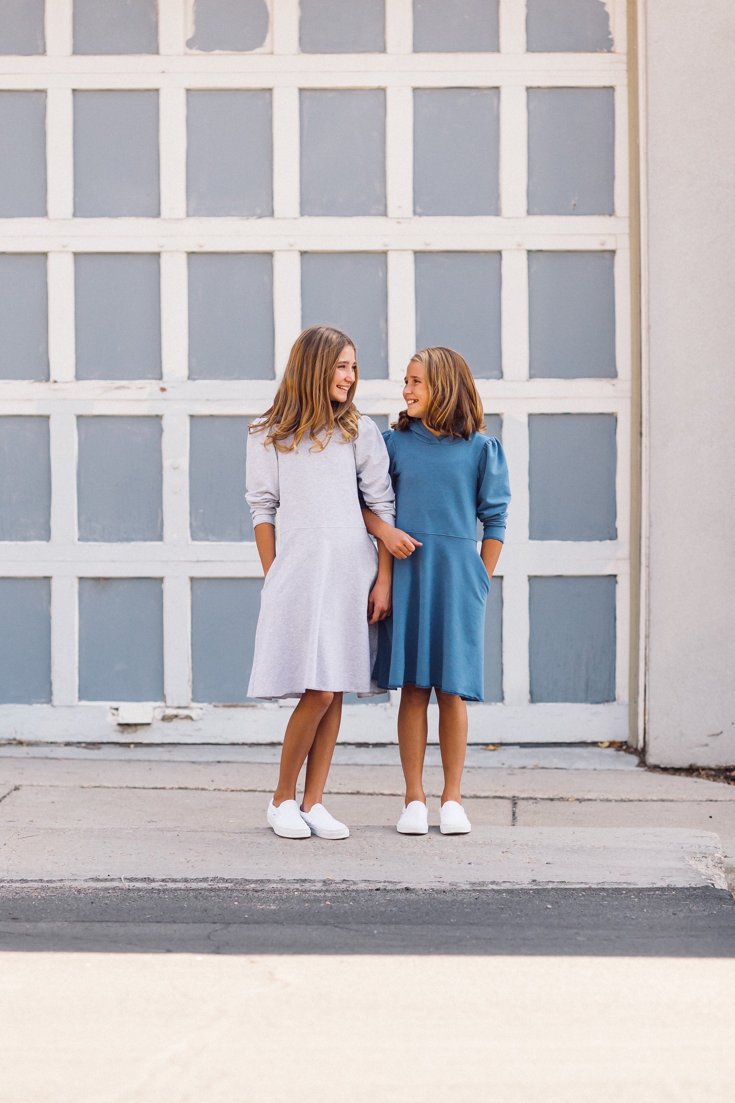 Piper Hoodie Dress in Pink